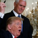Trump Holding Sharpie