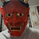 Red oni!