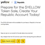 YELLOW Token The Next Bitcoin