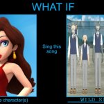what if pauline sings wild side ? | WILD SIDE | image tagged in what if this character sings this song,bestars,anime,super mario bros,wild side,video games | made w/ Imgflip meme maker