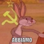 Bugs bunny abbiamo