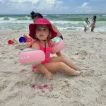 In the sand
