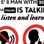 man with beer is talking