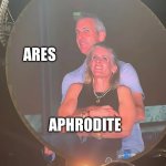 Coldplay Kiss Cam | HEPHAESTUS’ NET; ARES; APHRODITE | image tagged in coldplay kiss cam,greek mythology,cheaters,cheater,affair,cheating | made w/ Imgflip meme maker