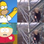 South Park vs. Simpsons meme