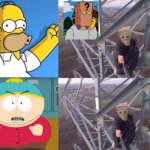 The Simpsons vs. South Park.