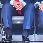 trump swollen ankles cankles heart disease Republican MAGA