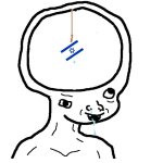 zio wojak pea brain
