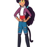 Catra and Stevonnie fusion