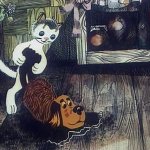 How the Dog and the Kitten Washed the Floor