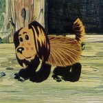 How the Dog and the Kitten Washed the Floor