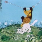 How the Dog and the Kitten Washed the Floor