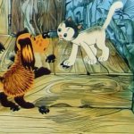 How the Dog and the Kitten Washed the Floor