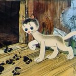 How the Dog and the Kitten Washed the Floor