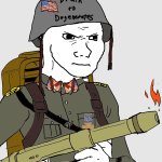 American wojak flamethrower