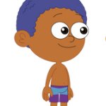 Goby in his Swimsuit