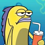 spongebob bored fish