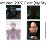 This will be shown soon after Luc Besson directed films coming! | image tagged in fractured 2019 cast my style,meme,memes,characters,roles,fractured | made w/ Imgflip meme maker