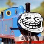 Thomas the tank engine troll face