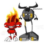 Flain and Seismo troll face