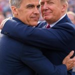 Donald Trump and Mark Carney