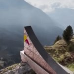 AND He Found It! | Thrill-seeker; In Search of Danger | image tagged in gifs,extreme sports,happy ending,fun,balls,i too like to live dangerously | made w/ Imgflip video-to-gif maker