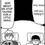 why does blank call you babygirl