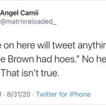 Charlie Brown had hoes