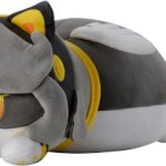 V cat plush png