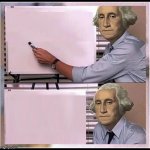 George Washington before and after
