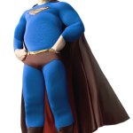 Fat superman
