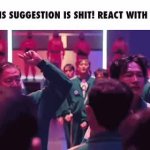 shit suggestion squid game GIF Template