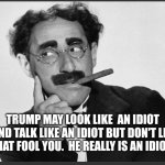 Trump idiot