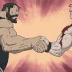 full metal alchemist shaking hands