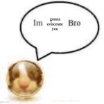 Im gonna eviscerate you Bro meme