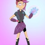 Ash Graven and Molly McGee fusion