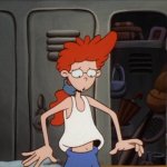 Pepper Ann Looking Down