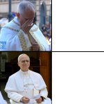 Pope Leo Drake Meme