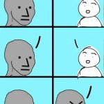 Angry NPC six panel