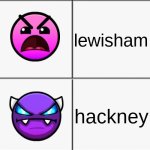pov you live in these london boroughs | hlilingdon; havering; waltham forest; redbridge; lewisham; hackney; enfield; islington; barking and dagenham; newham | image tagged in geometry dash difficulties | made w/ Imgflip meme maker