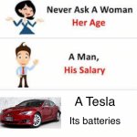 Woman Man Tesla