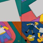 Simpsons periódico desmayados