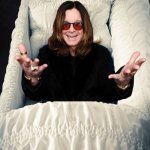Ozzy Osbourne in Casket meme