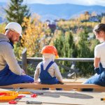 Contractor with family