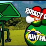 Logic is logic #3 | PIRACY USER; BRICK THIER SWITCH 2; NINTENDO | image tagged in you're going to brazil,nintendo,nintendo switch,brick | made w/ Imgflip meme maker