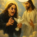 Ozzy and Jesus meme