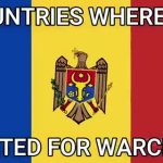 Countries where im wanted for war crimes GIF Template