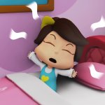 Wake up the Hana, wake up the hana! template