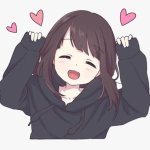 Happy Anime Girl