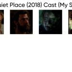 A Quiet Place (2018) Cast (My Style) meme